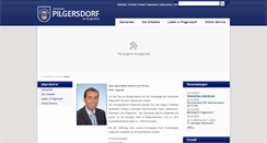 Desktop Screenshot of pilgersdorf.at