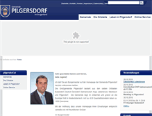 Tablet Screenshot of pilgersdorf.at
